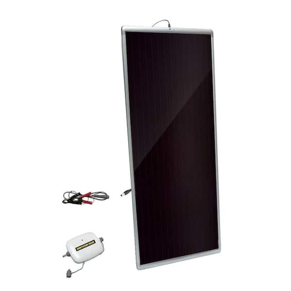 Competition Solar 20-Watt Amorphous Solar Panel with 4 Amp Charge Controller 12-Volt Battery Charger