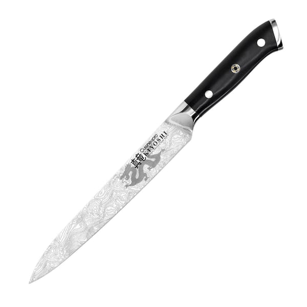 Cuisine::pro KIYOSHI 8 in. Stainless Steel Full Tang Carving Knife