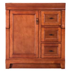 Naples 30 in. W x 21.63 in. D x 34 in. H Bath Vanity Cabinet without Top in Warm Cinnamon