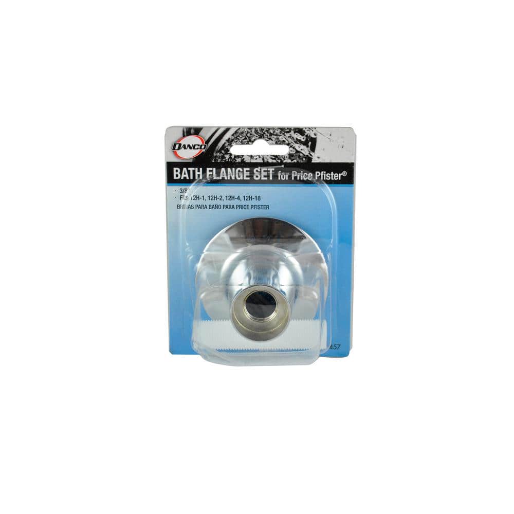 Danco Chrome Universal Bathtub/Shower Faucet Flange Set