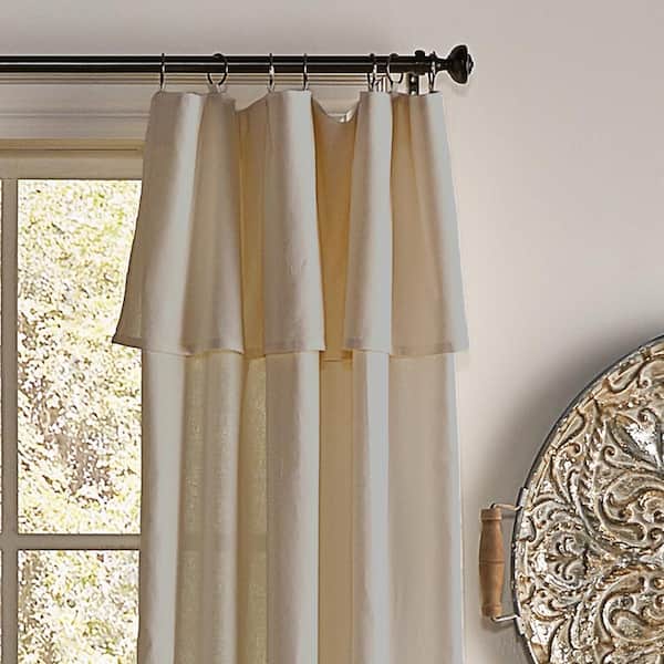 Cotton Curtain Panel, How To Make A Drop Cloth Shower Curtain