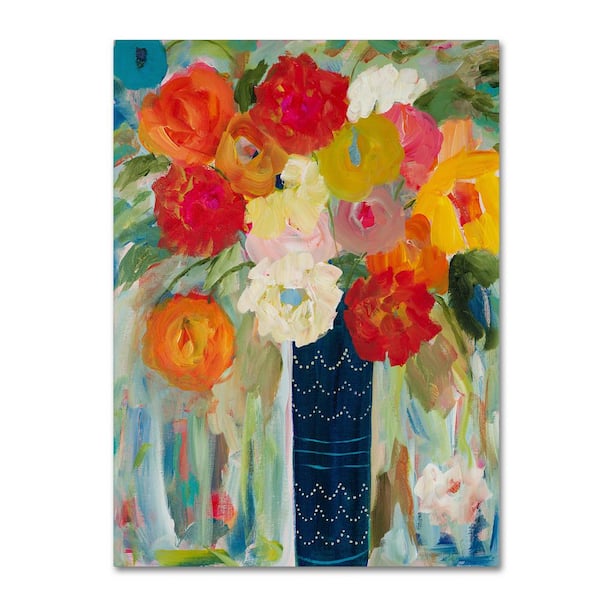 Trademark Fine Art 24 in. x 18 in. "Here Comes The Sun" by Carrie Schmitt Printed Canvas Wall Art