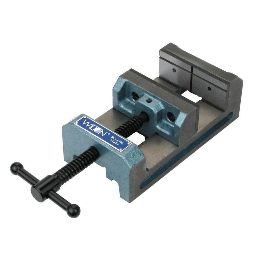 WILTON:Wilton 4 In. V Groove Jaw Steel Industrial Workbench Drill Press ...