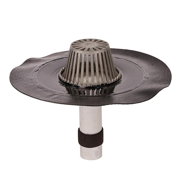 GAF M-Weld 3.5 in. Aluminum Asphaltic Roofing Standard APP M-Drain Insert