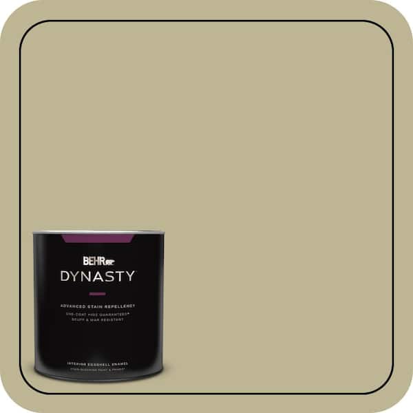 1 qt. #MQ6-30 Bamboo Shoot One-Coat Hide Eggshell Enamel Interior Stain-Blocking Paint and Primer
