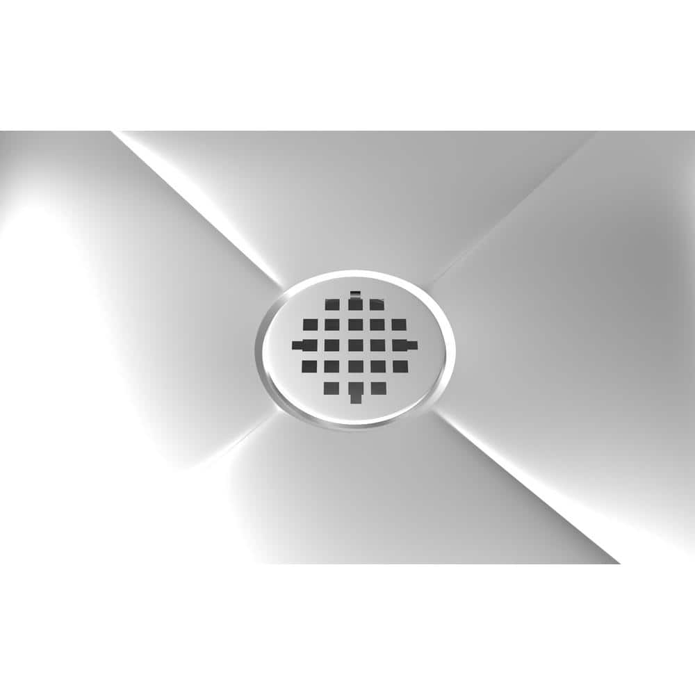 Stainless Steel 24" Utility Mop Sink with Wall Mount