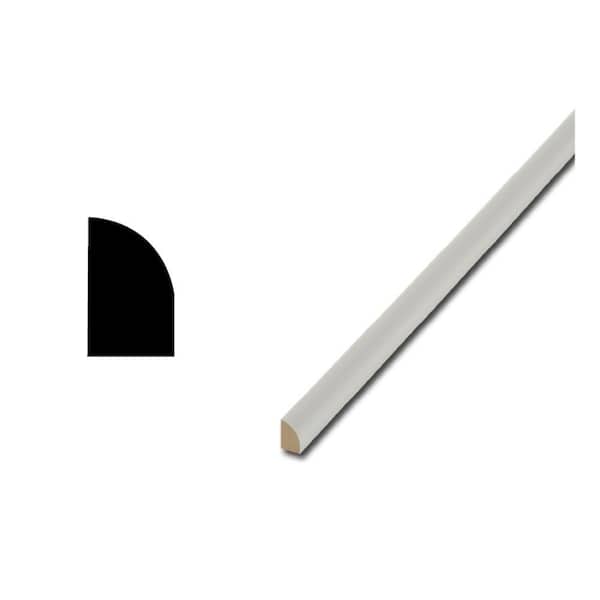WM129 7/16 in. x 11/16 in. Medium Density Fiberboard (MDF) Shoe Molding