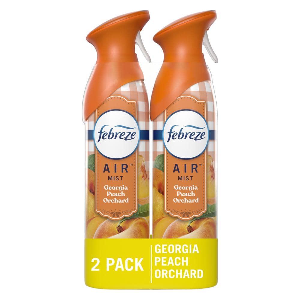 Febreze Air Mist 8.8 oz. Peach Orchard Scent Air Freshener Spray (2Count) 003077211573