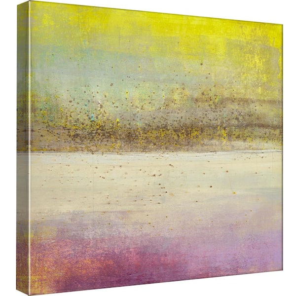 PTM Images 15 in. x 15 in. ''Refraction Horizon 3'' Printed Canvas Wall Art