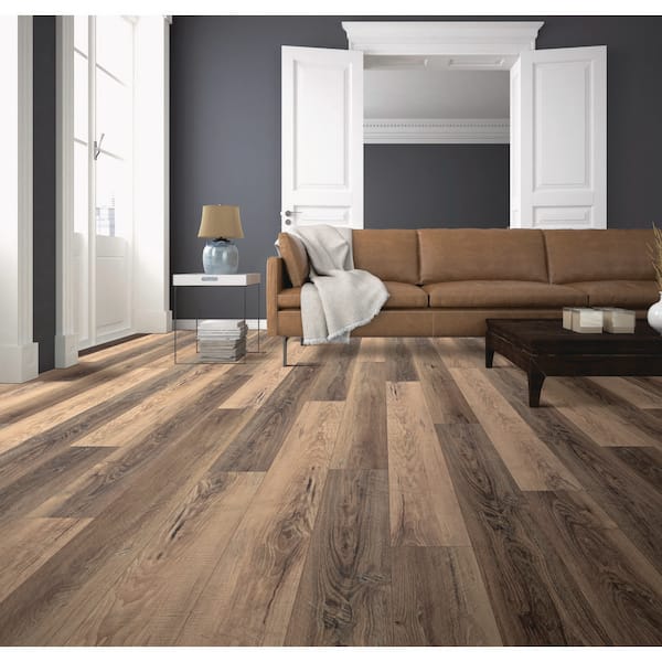 Ridgewood 12 MIL x 7 in. W x 48 in. L Click Lock Waterproof Rigid Core Luxury Vinyl Plank (28.05 sq. ft./case)