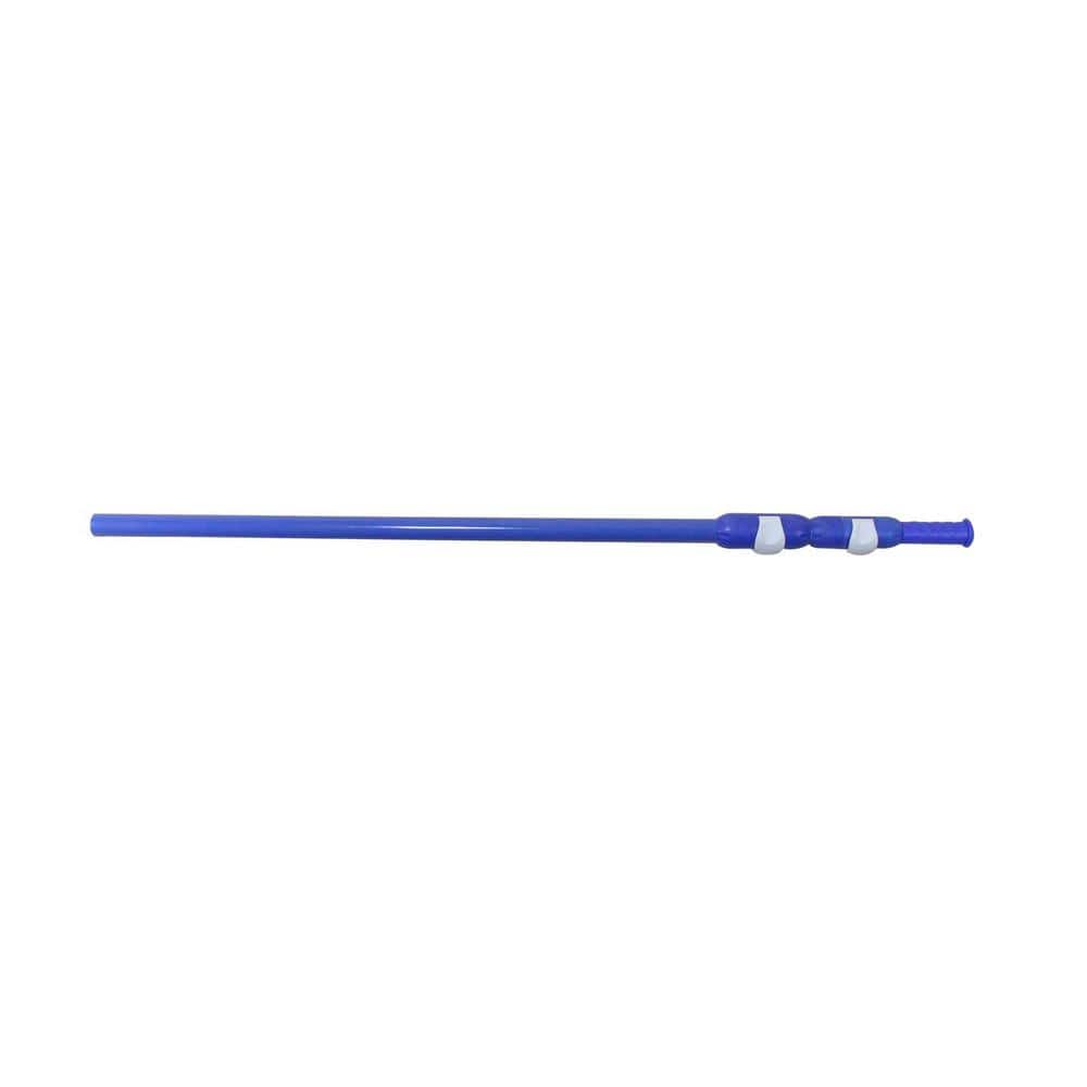 Pool Central 14.75 ft. Blue Telescopic Pole in 4-Sections -  32757405