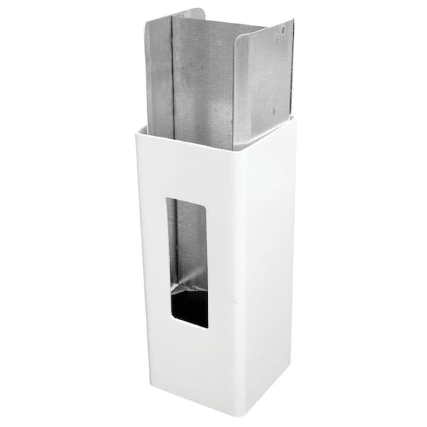 Barrette Outdoor Living 5 in. x 5 in. x 58 in. Aluminum Post Insert