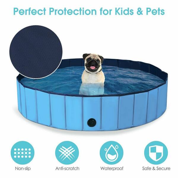 Elevated Dog Pet Bathtub Fold-able Small Medium Dog Washing Pool for Bathing  Shower Grooming Cat Kitten Bathtub Outdoor Indoor