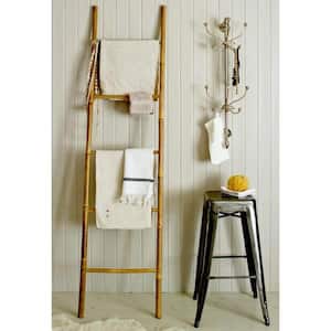 5 ft. H 5-Bar Ladder Hand-crafted in Solid Bamboo