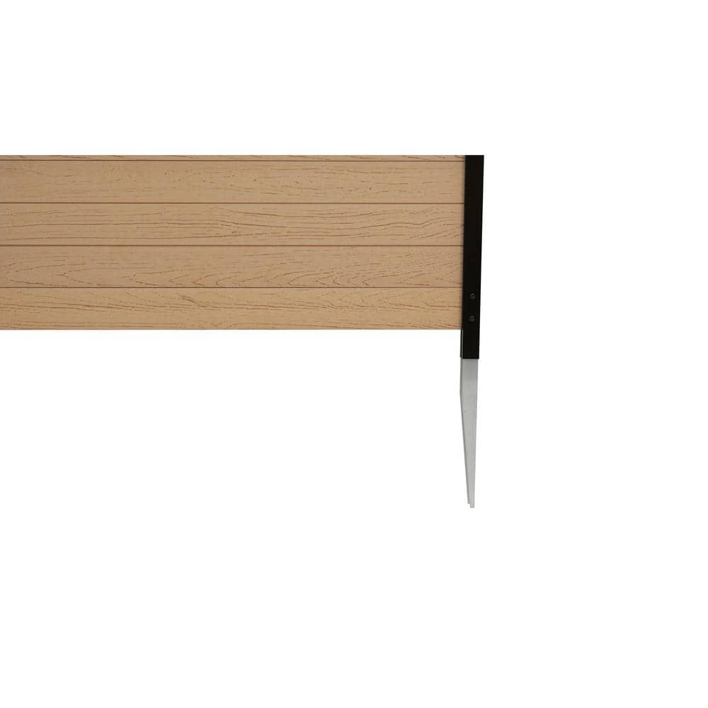 Nappa Cedar Color Vinyl Privacy Screen Kit with Laser Cut Design