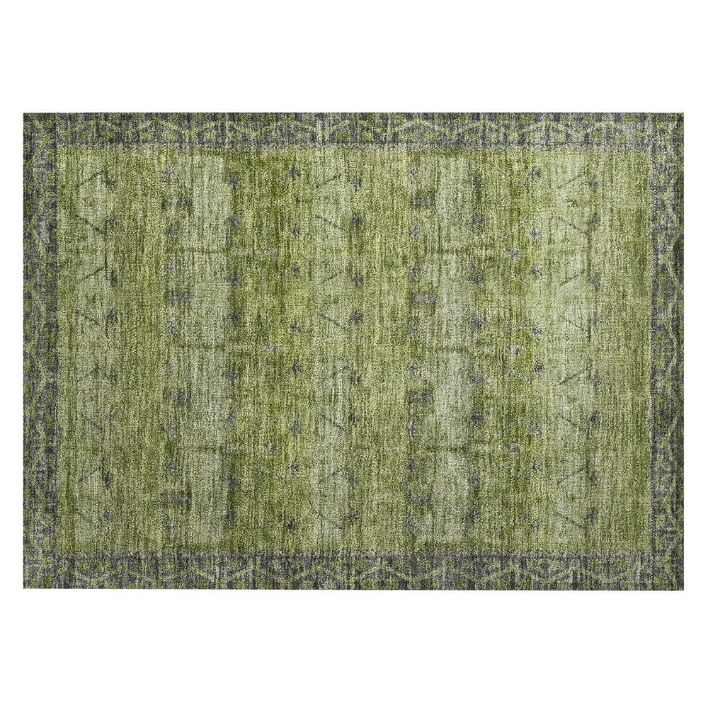 Chantille Machine Washable Indoor/Outdoor Abstract ACN2724 Olive 2 ft. x 3 ft. Accent Rug price history on PriceWatchPro