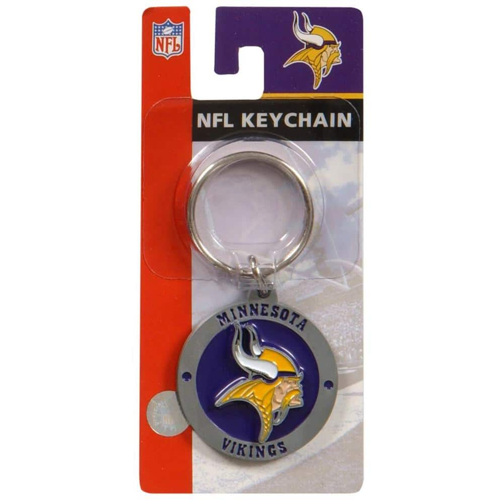 NFL Siskiyou Sports Fan Shop Minnesota Vikings Flashlight Key Chain with  Bottle Opener One Size Black