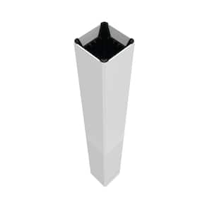Transform 5 ft. x 5 in. x 39 in. Satin White Boxed Post Sleeve