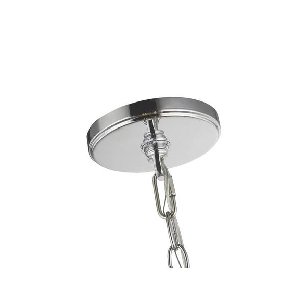Home Decorators Collection Marin 5 Light Polished Chrome Chandelier With Crystal Accents Hd 1556 I Home Decorators Collection Marin 5, Polished Chrome Chandelier Canopy