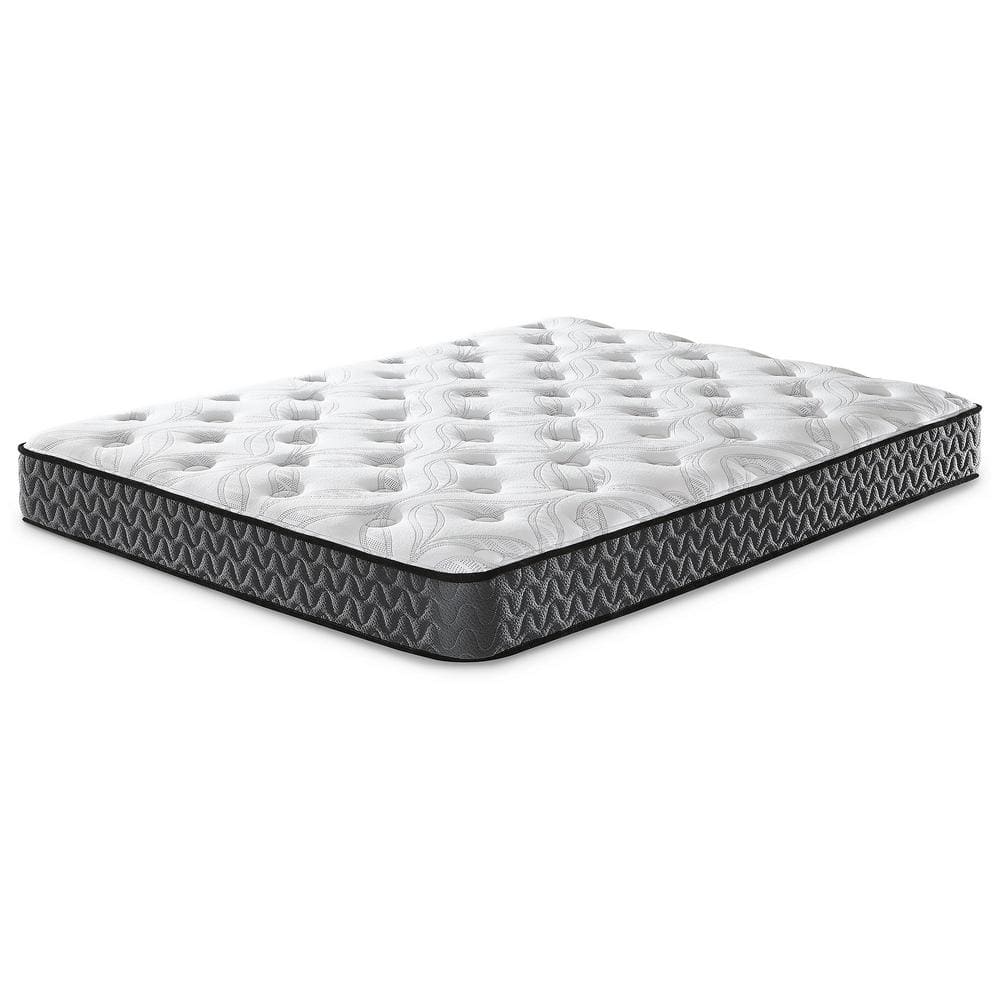 White 8" Queen Innerspring Mattress with Quilted Foam