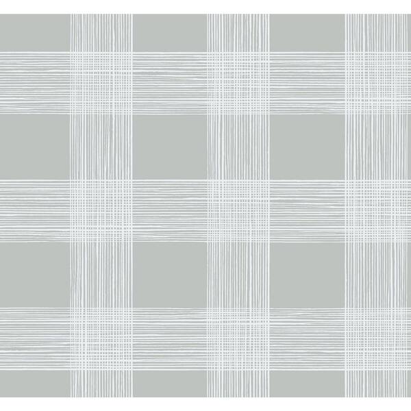 Simple Grid Checkered Seamless Pattern In Modern Farmhouse Natural