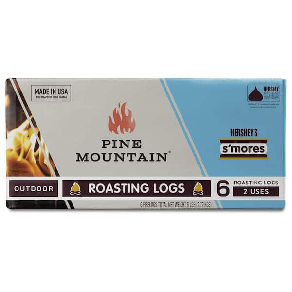 Pine Mountain Hershey's Roasting Logs (6-Pack) 800001861 - The Home Depot