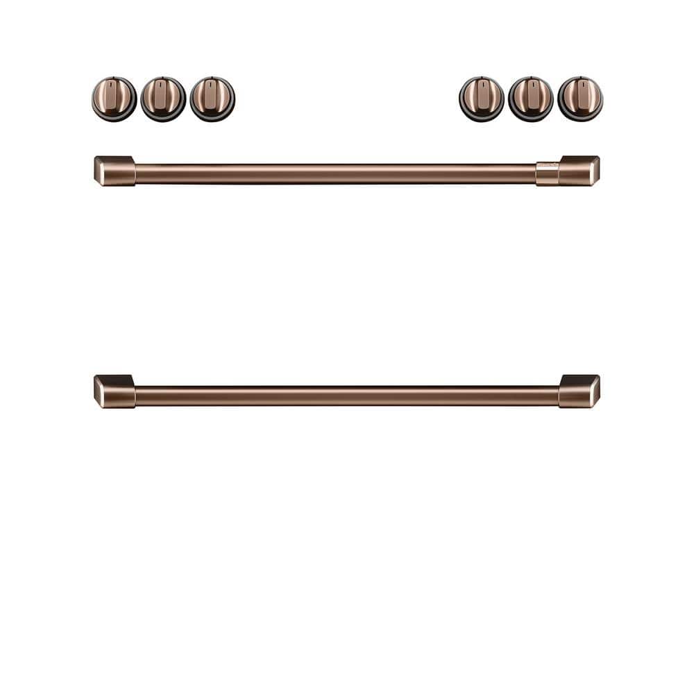Front Control Induction Range Handle and Knob Kit in Brushed Copper price history on PriceWatchPro
