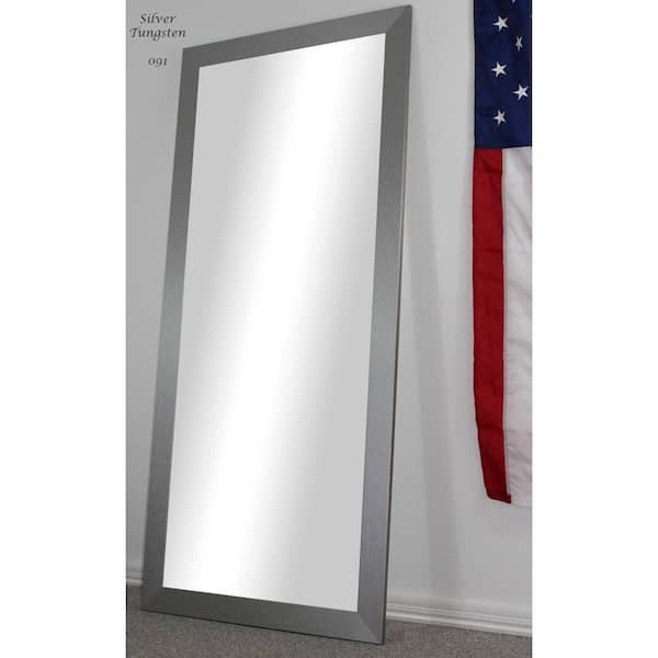 Unbranded Oversized Platinum Composite Modern Mirror (63.5 in. H X 25.5 in. W)