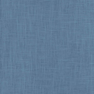Indie Linen Hale Blue Embossed Vinyl Strippable Roll (Covers 60.75 sq. ft.)