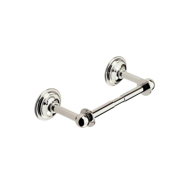 Ginger London Terrace Double Post Toilet Paper Holder in Polished Chrome