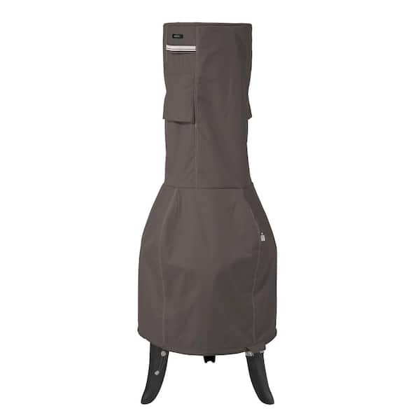 Classic Accessories Ravenna 38 in. L x 38 in. W x 53.5 in. H Outdoor Chiminea Cover