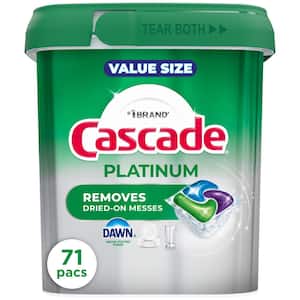 Platinum ActionPacs with Dawn Fresh Scent Dishwashing Machine Detergent (71-Count)