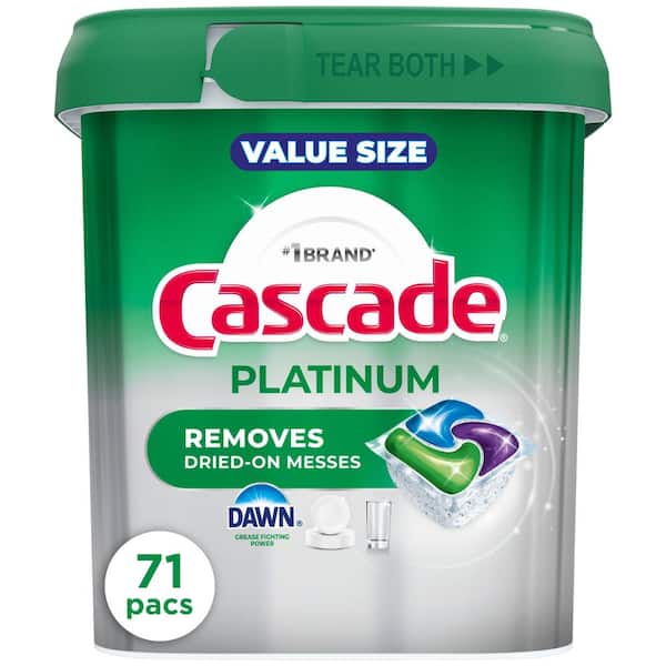 Platinum ActionPacs with Dawn Fresh Scent Dishwashing Machine Detergent (71-Count)
