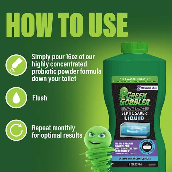 32 oz. Industrial Liquid Septic Saver