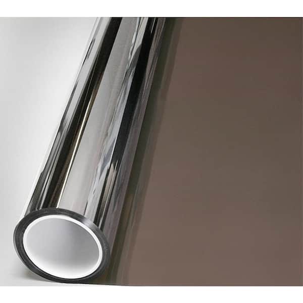BuyDecorativeFilm 60 in. x 49 ft. PRBR Premium Color High Heat Control and Daytime Privacy Bronze Window Film