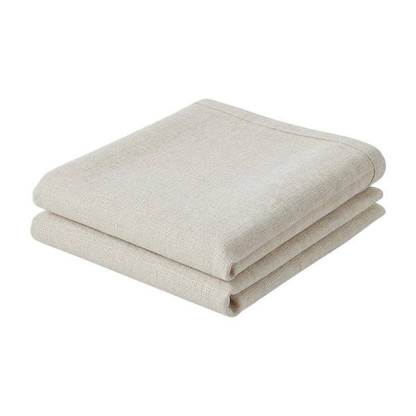 52 in. W x 70 in. L Cashmere Solid Capri Rectangle Polyester Tablecloth