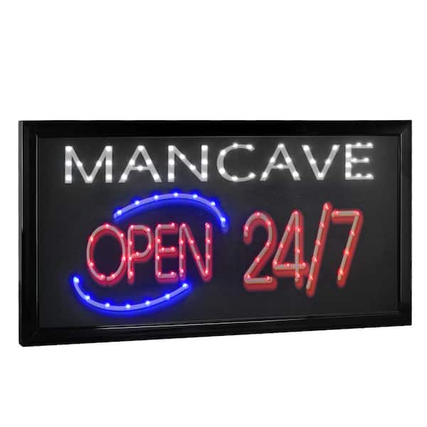 American Art Decor American Art Decor Framed LED Wall Sign – Retro