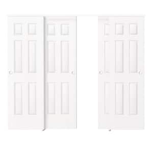 TENONER 96in x 80in, MDF, Solid Core, White, Painted Double 6