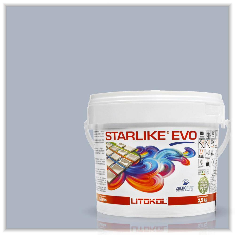 Glamour Collection 310 Azzurro Polvere Starlike EVO Epoxy Grout 310  2.5kg-5.5lb - The Home Depot