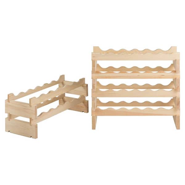 Cup Holder Arch Shaped Cup Display Rack Solid Wood Lattice Storage