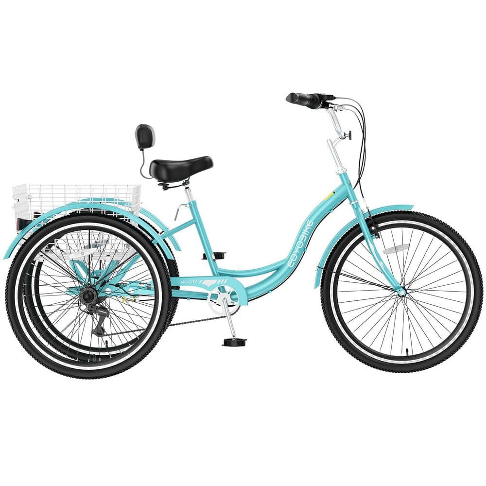 3 wheel bicycle frame 24 Inch 6 Speed Tricycle for Adult, for Adults, 3 Wheel Cargo Bike, 6 Speed Cruise Trike Cargo Bike with Basket and Backrest, Cycling Bike for Outdoor Sp : Sports & Outdoors Greens. Has anyone built a 3-wheeler