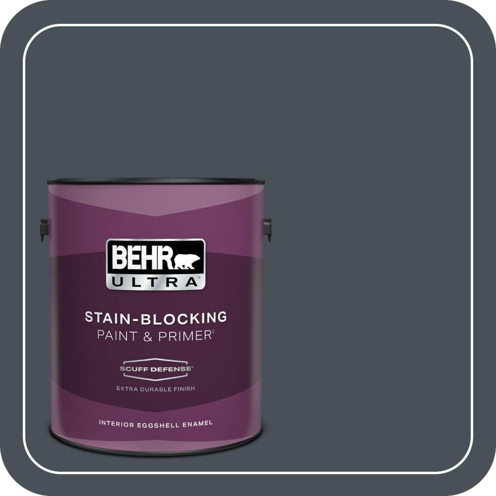 1 gal. #T15-2 Seared Gray Extra Durable Eggshell Enamel Interior Paint & Primer price history on PriceWatchPro