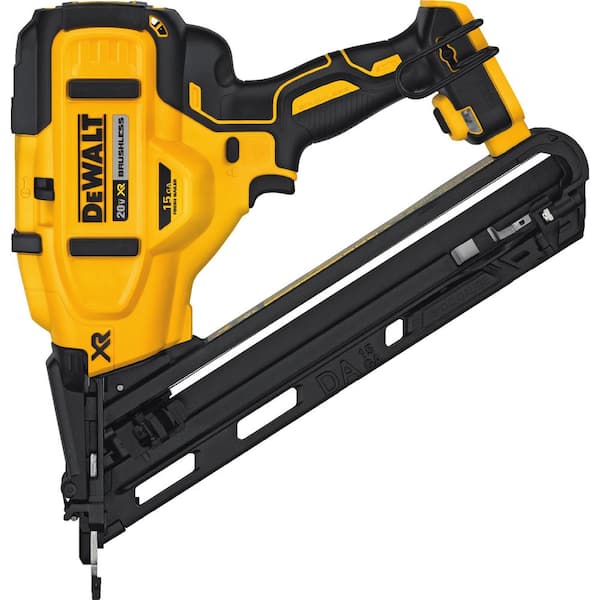 DEWALT DCN650B 20V MAX XR Lithium-Ion Cordless 15-Gauge Angled Finish Nailer (Tool Only) - 1