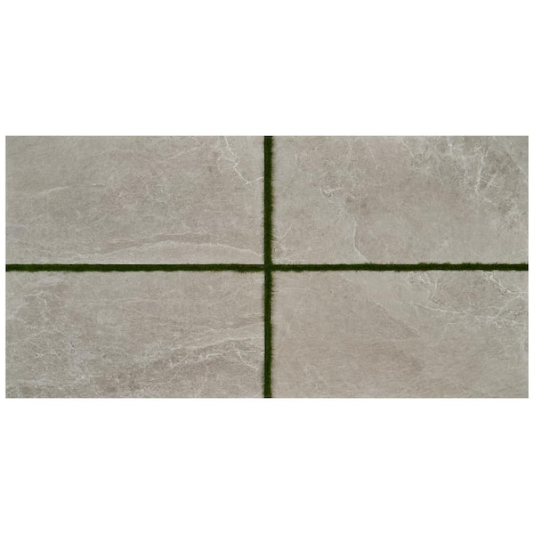 Ivy Hill Tile LithoTech 23.62 in. x 47.24 in. 0.78 in. Greige Beige Matte Porcelain Floor Paver Tile (7.74 sq. ft./Each)