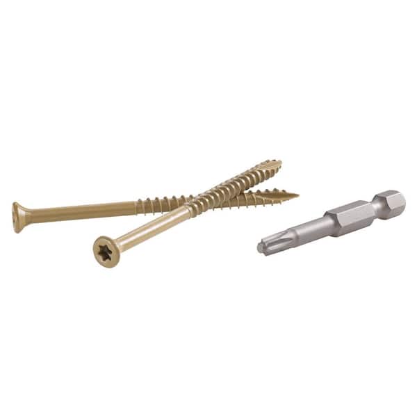 GuardDog #10 x 3 in. Torx Drive, Bugle Head Exterior Wood Screw (350-Pack)