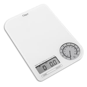 Rev Digital Kitchen Scale with Electro-Mechanical Weight Dial
