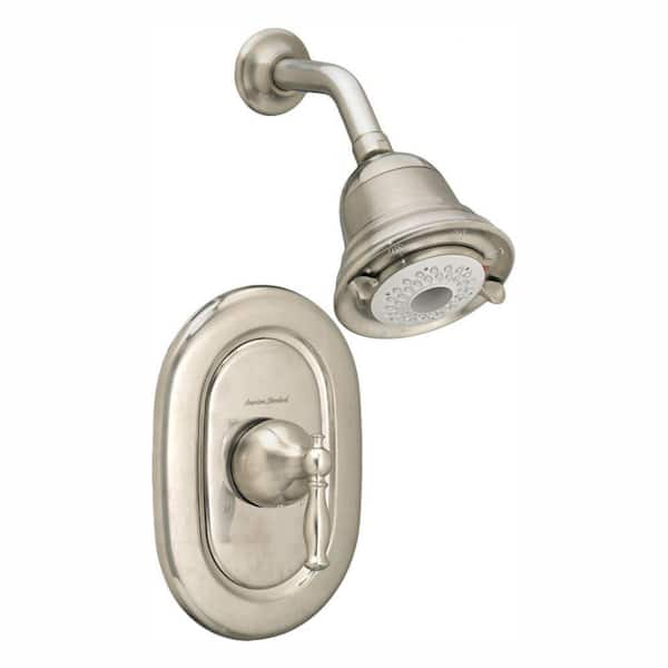 American Standard Quentin FloWise Pressure Balance 1-Handle Shower Faucet Trim Kit in Brushed Nickel (Valve Sold Separately)