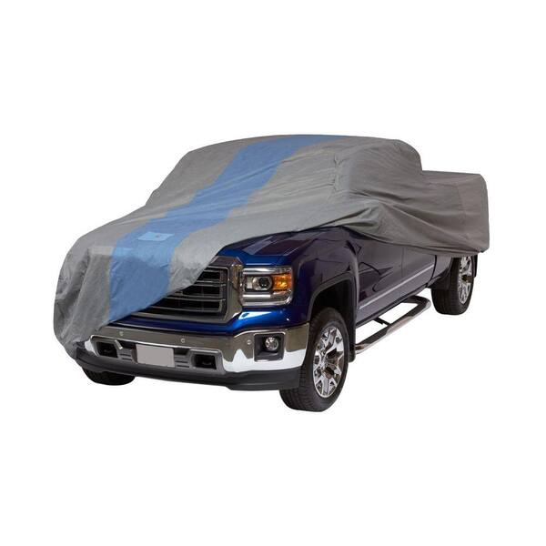 Duck Covers Defender Extended Cab Short Bed Semi-Custom Pickup Truck Cover Fits up to 19 ft. 4 in.