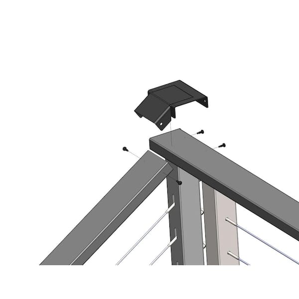 CityPost Horiz to Stair 90 (Lower) Sleeve
