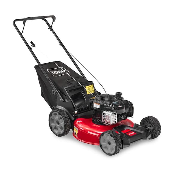 Toro 21 in. Recycler Briggs and Stratton 140 cc Gas High-Wheel Walk Behind Push  Lawn Mower 21311 - The Home Depot